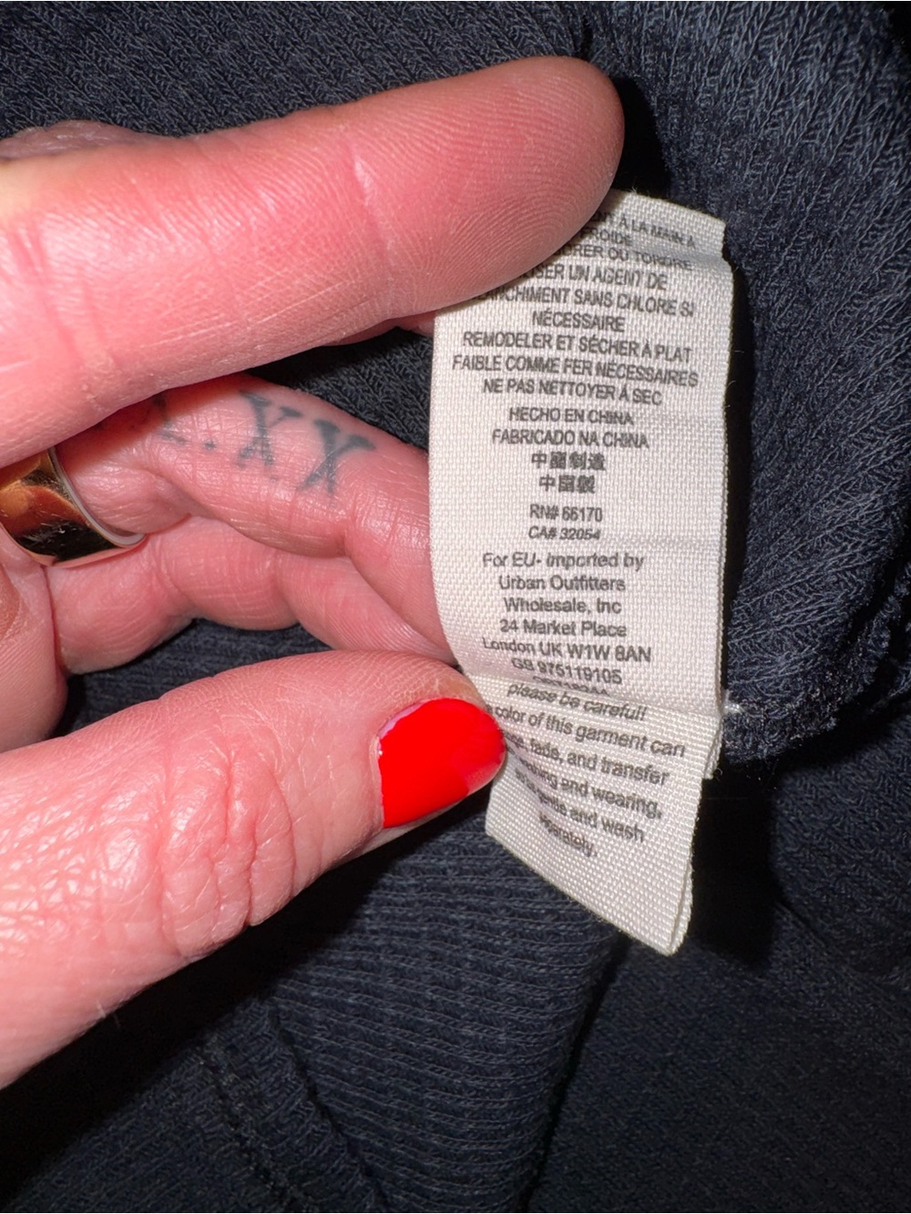 We The Free Black Long-Sleeve Henley Top - Picture 5 of 7